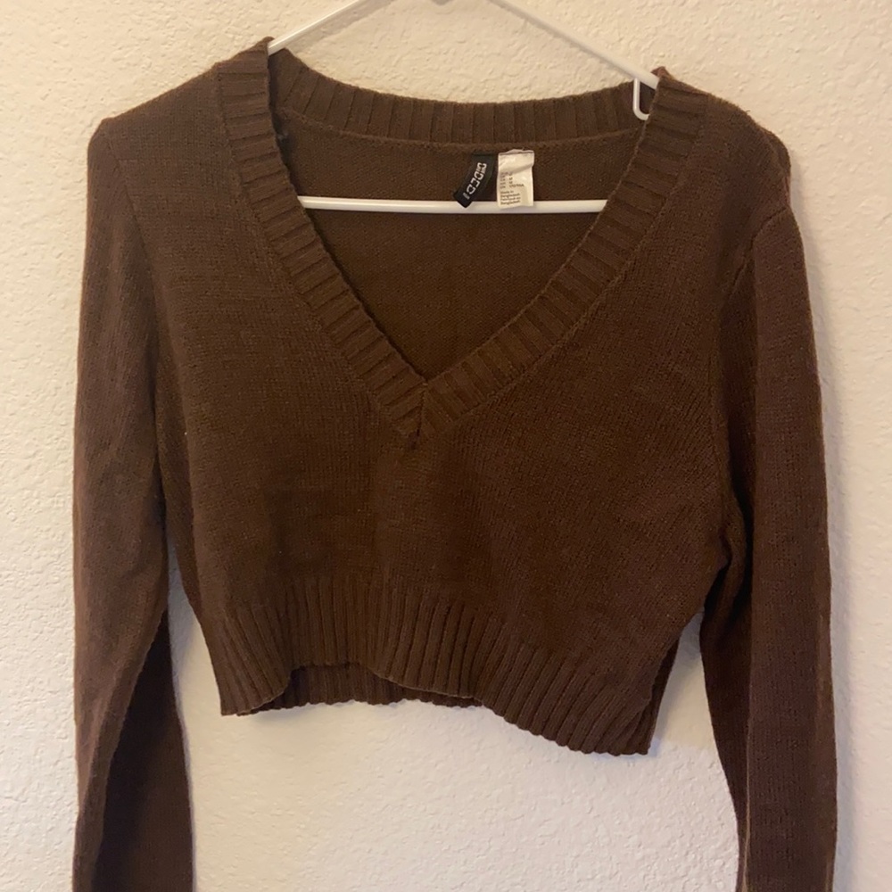 H&M Cropped Knit Sweater - Picture 3 of 7